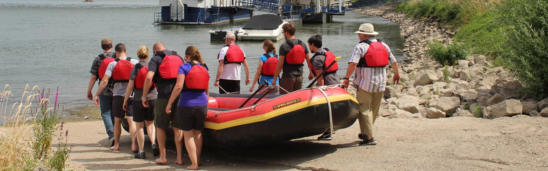 Successful together in rafting: team building ideas and events by b-ceed: solving conflicts