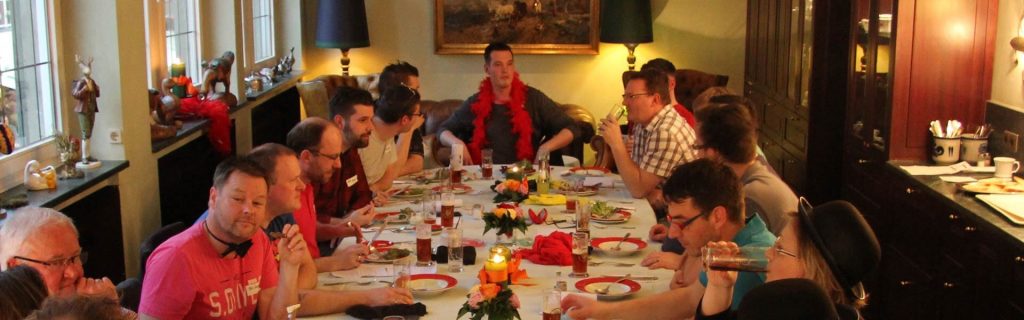 Christmas mystery game &#039;Murder on Christmas Eve&quot; with dinner and fun b-ceed events