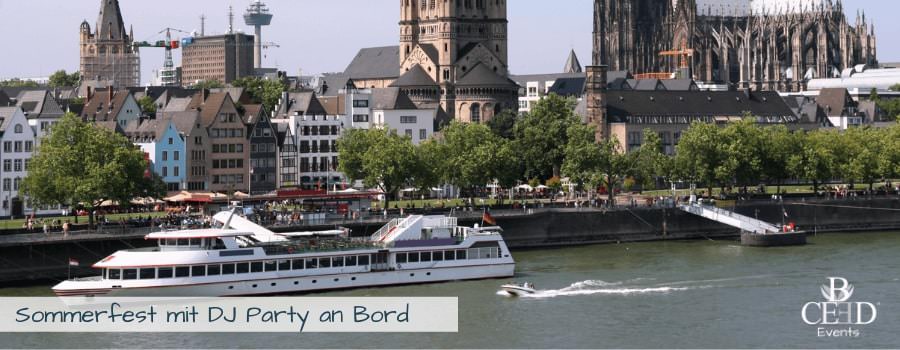 Book Ship Event in Cologne and Duesseldorf - Corporate Events with b-ceed event planning company