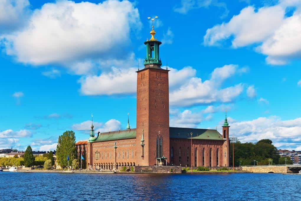 City Hall and landmark of the capital of Sweden - Discover the Stockholm City Hall in Gamla Stan with b-ceed Incentive Reisen