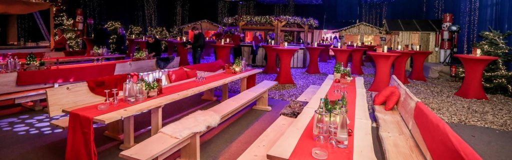 Christmas party idea the mobile Christmas market b-ceed