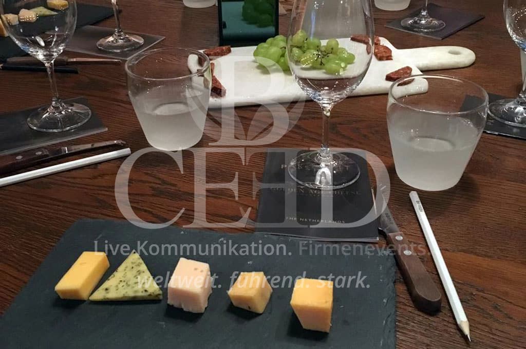 Cheese Tasting in Amsterdam including corresponding wines