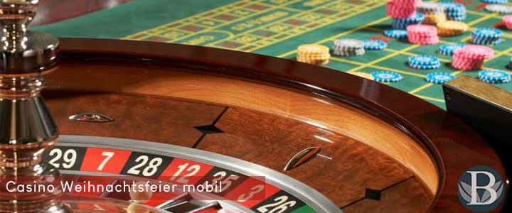 Casino Weihnachtsfeier mit Roulette, Black Jack und Poker - bceed events