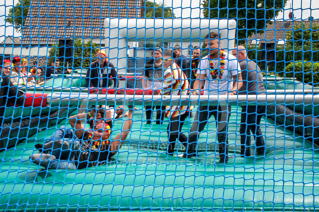 Sportliche Aktivitäten beim Teamevent mit b-ceed