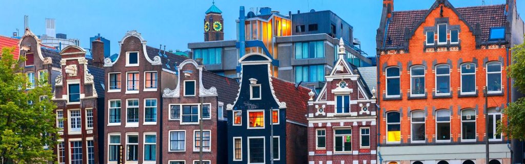 Visit the old town of Amsterdam during your company trip