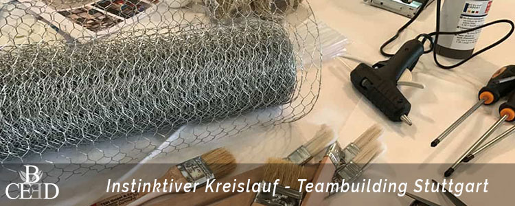 Teambuilding Stuttgart: Bau einer Kettenreaktion als strategisches Teamevent von b-ceed