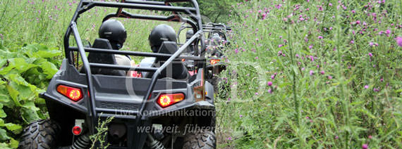 Company outing with action and horsepower at the off-road adventure with b-ceed: events
