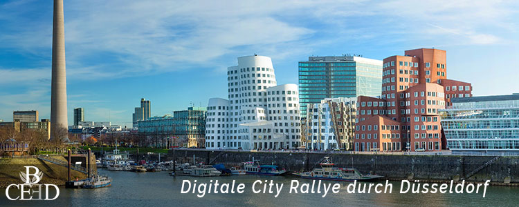 Company outing Düsseldorf: digital city rallye with b-ceed