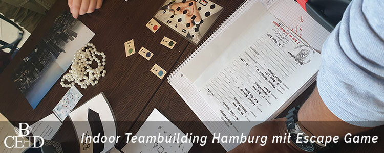 Teambuilding Hamburg: mobile Indoor Escape Room in Hamburg von b-ceed