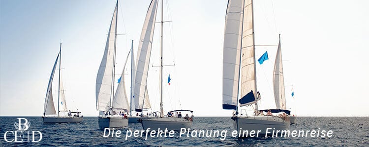 b-ceed hilft bei der perfekten Planung der Incentive Reise. Ein Segeltörn mit b-ceed als Firmenreise gemeinsam planen.