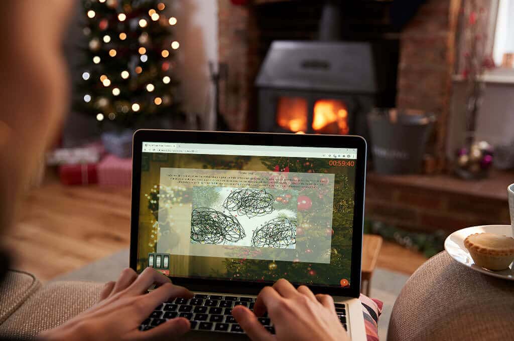Virtual Christmas Party by b-ceed: Online Escape for Christmas