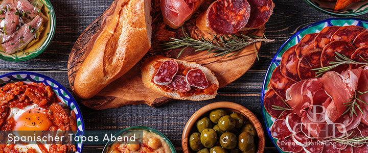 Online delicacies event with Spanish tapas and wine with b-ceed