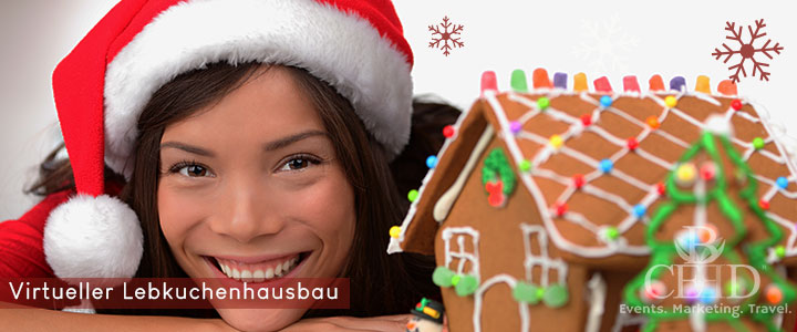 Online Lebkuchenhaus bauen - Teamevent virtuell zur Weihnachtsfeier - bceed