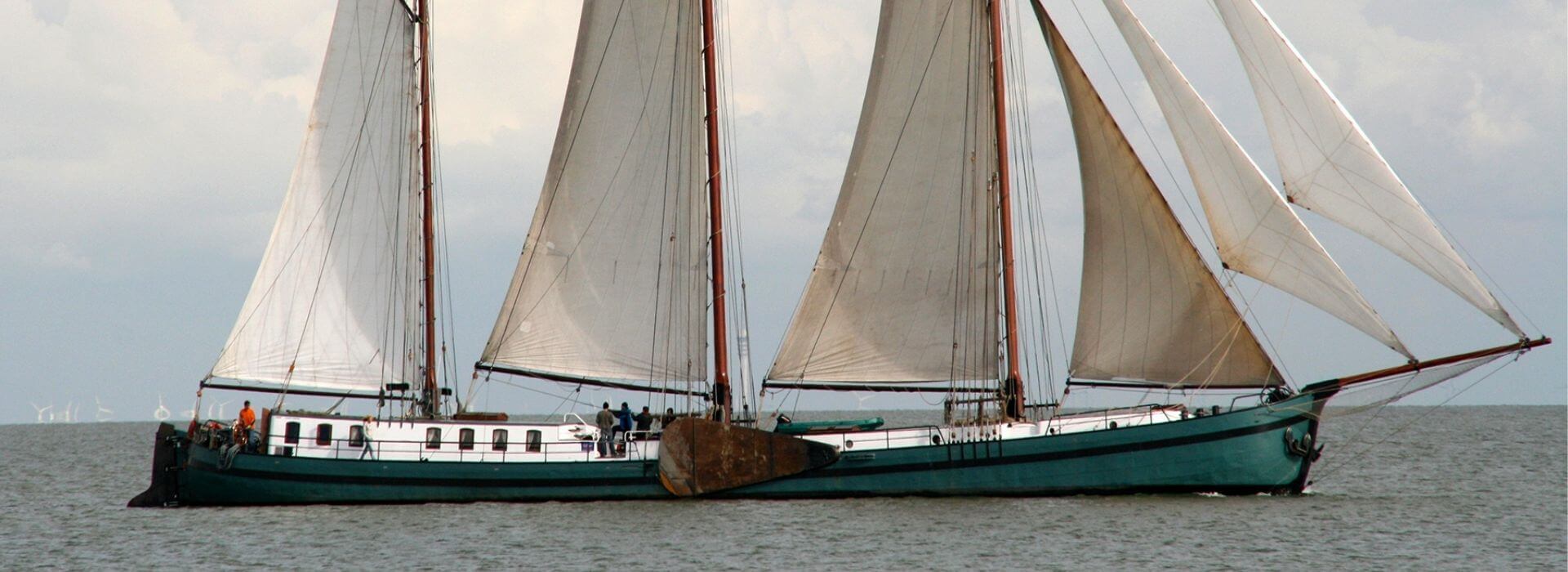 Segelschiff mieten Ijsselmeer - Teamevent und Ausflug buchen bei bceed events