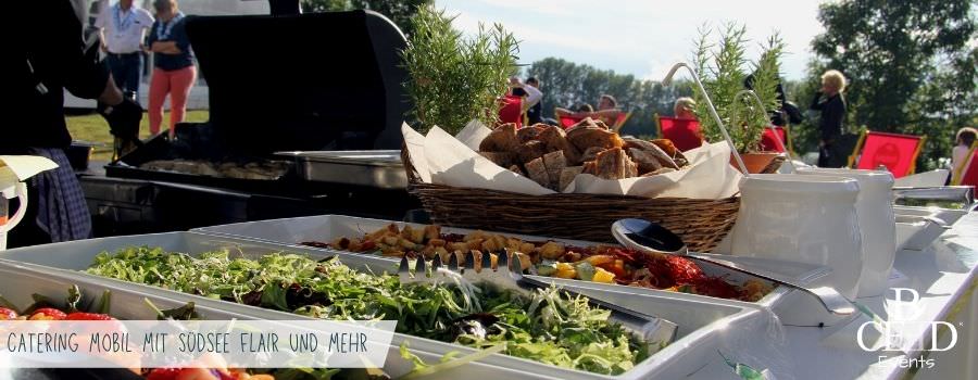 Summer party catering Mediterranean and delicious - b-ceed events