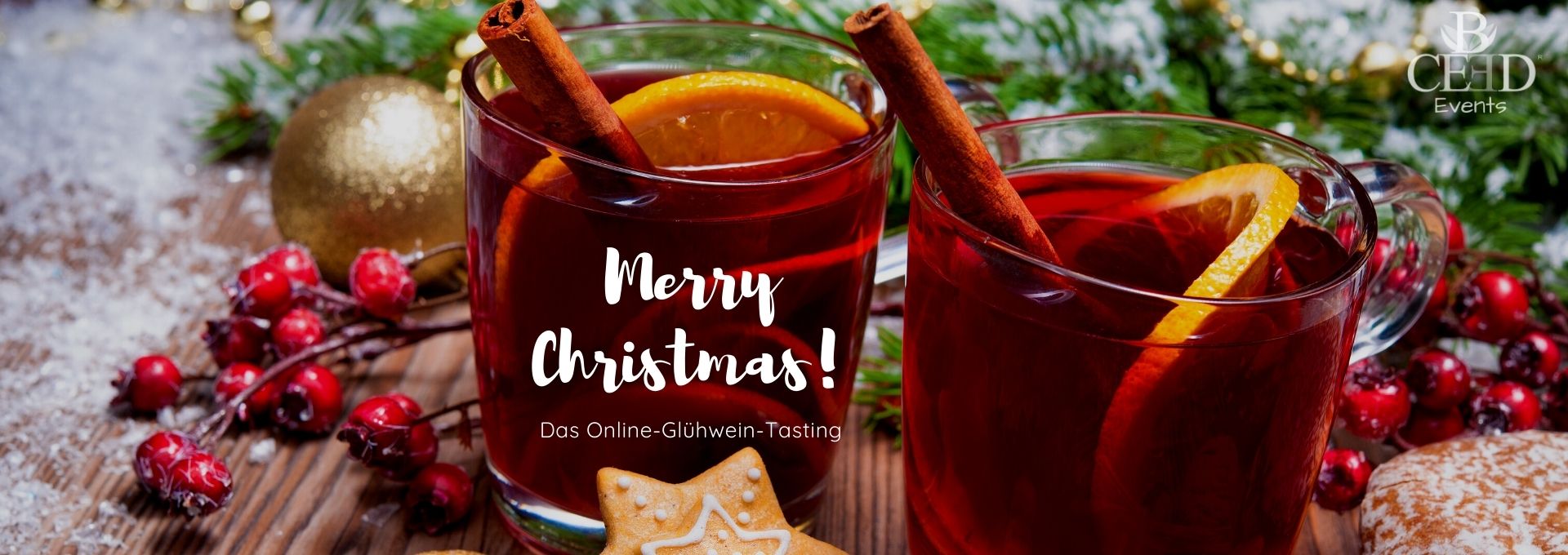 Online Weihnachtsfeier - virtuelles Gluehwein Tasting von b-ceed buchen