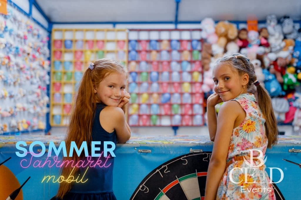 Sommerfest mit Jahrmarkt auf dem Firmengelaende - Eventagentur b-ceed