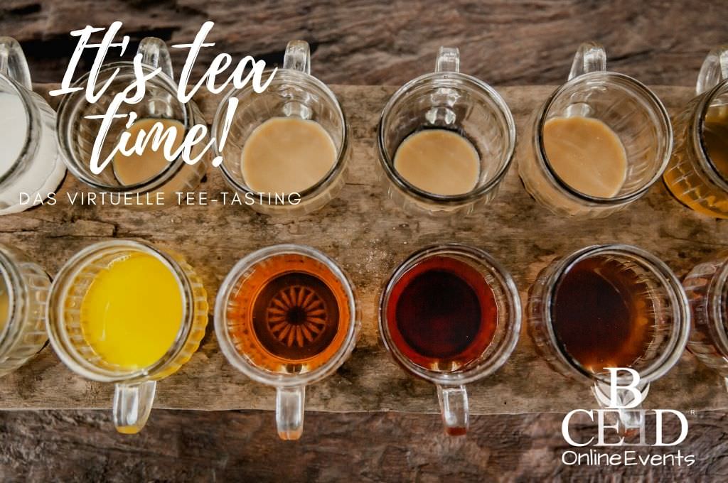 Virtual Team Events - Tea Tasting as an Online Teambuilding Event - bceed