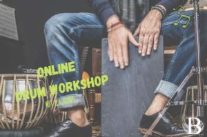 Online drum workshop as a virtual team event with b-ceed Eventagentur