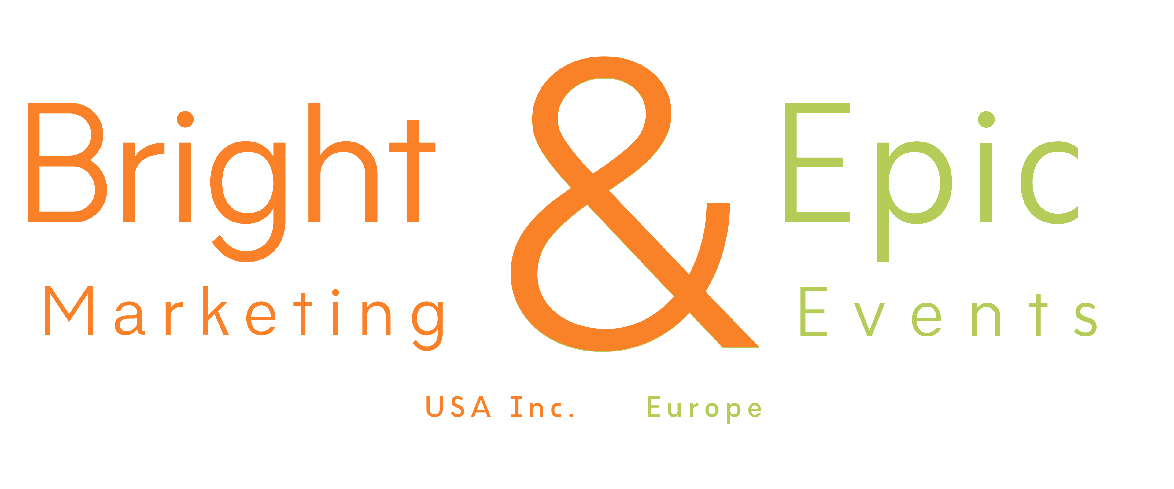Bright & Epic Events Marketing Europe USA - Merge Logo