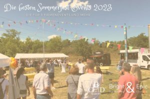Die drei beliebtesten Sommerfest Events 2023 buchen und Fruehbucherrabatt erhalten