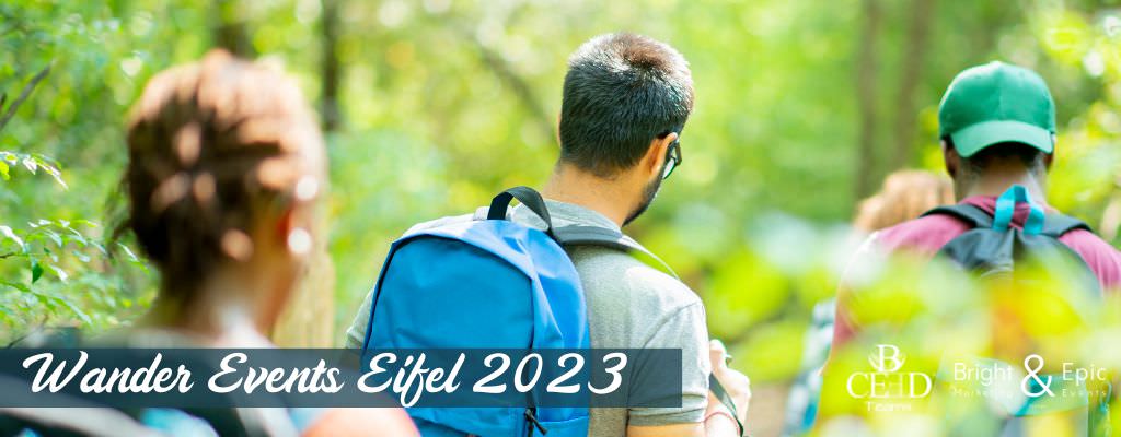 Betriebsausflug 2023 Tipp: Wandern in der Eifel Teamevents mit Abschluss-Grillen - bceed eventagentur und bright and epic