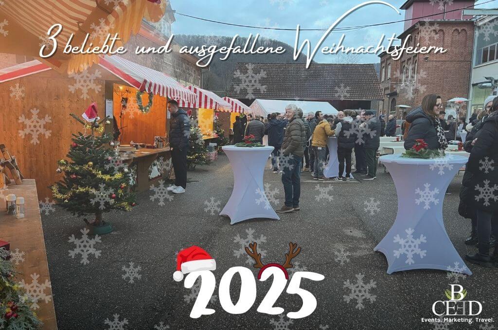 3 beliebte und ausgefallene Weihnachtsfeier Ideen 2025 -bceed