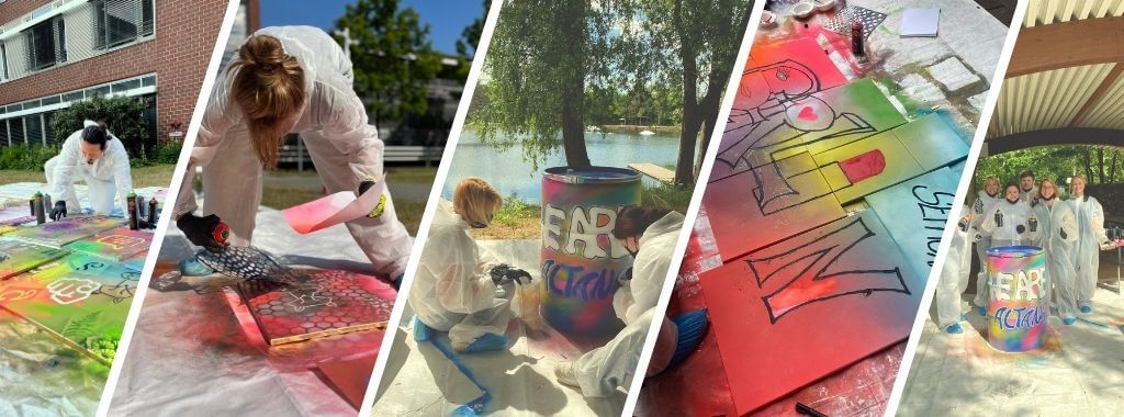 Kick-Off 2026 mit Graffiti Workshop Teamevents von b-ceed buchen